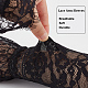 AHADERMAKER 2 Pairs 2 Colors Polyester Lace Arm Sleeves AJEW-GA0006-15-4