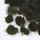 Décorations pendantes de pompon en fausse fourrure de vison FIND-S300-37C-1