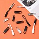 6Pcs Plastic Zipper Puller and 12Pcs Alloy Replacement pull-tab Accessories FIND-SZ0001-17-5