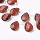 Synthetic Goldstone Beads Strands G-G822-03A-3