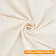 60 % poliéster y 40 % algodón tejido bordado con perforaciones DIY-WH0453-32-2