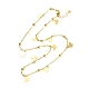 Halskette und Armbänder mit Schmetterlings-Charme SJEW-JS01215-3