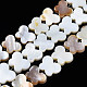 Eau douce naturelle de coquillage perles brins SHEL-Q024-011-1