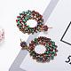 Unique Design Zinc Alloy Dangle Earrings EJEW-BB18382-7