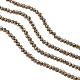 ARRICRAFT Natural Pyrite Beads Strands G-AR0003-02-1