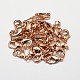 Rack Plating and Vacuum Plating Brass Lobster Claw Clasps for Jewelry Necklace Bracelet Making KK-I599-10mm-RG-RS-2