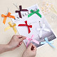 CHGCRAFT 120Pcs 8 Colors Polyester Bowknot AJEW-CA0003-24-5