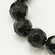 Faceted Glass Round Beads Strands X-GF6mmC27-1