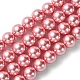 Eco-Friendly Glass Pearl Beads Strands HY-A008-12mm-RB109-1