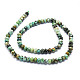Brins de perles turquoises africaines naturelles (jaspe) G-E569-I23-2