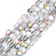 Synthetische Mondstein Perlen Stränge G-R375-8mm-A20-1