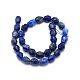 Chapelets de perles en lapis-lazuli naturel G-O170-27-2