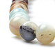 Brins de perles d'amazonite de fleurs naturelles G-S259-13-10mm-3