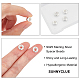 SUNNYCLUE 4 Pcs 2 Styles 925 Sterling Silver Spacer Beads STER-SC0001-01S-3
