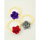 Fashion Handmade Polymer Clay Beads Bracelets BJEW-JB00500-1