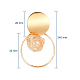 Boucles d'oreilles pendantes et colliers pendentifs ensembles de bijoux SJEW-JS01050-8