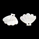 Colgantes de concha blanca natural SSHEL-K028-01-2