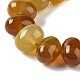 Chapelets de perles d'agate naturelle G-G021-03A-08-4
