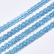 Accessoires en plastique ornement paillette brins de perles PVC-T006-02D-3