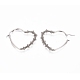 Long-Lasting Plated 304 Stainless Steel Wire Wrapped Hoop Earrings EJEW-D250-01B-P-2