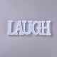 Diy palabra risa moldes de silicona DIY-K017-05-2