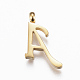 304 pendenti di alfabeto in acciaio inox STAS-F129-G-3