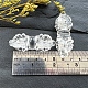 天然水晶金剛ディスプレイ装飾  家の装飾用品  50x20mm PW-WG34353-01-3