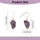 ANATTASOUL 9 Style 9 Style Natural Gemstone Nugget Dangle Earrings G-AN0001-01-2