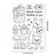 GLOBLELAND Corgi Clear Stamps Cute Dogs and Pet Supplies Silicone Clear Stamp Seals for Cards Making DIY Scrapbooking Photo Journal Album Decor Craft DIY-WH0167-56-613-2