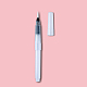 水着色筆ペン  絵筆  水溶性色鉛筆用  ホワイト  12x1.3cm  ミディアムブラシチップ：11x3mm X-DRAW-PW0001-136B-1