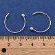 925 Sterling Silver Earring Hooks STER-K177-01S-4
