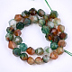 Natural Agate Beads Strands X-G-T121-08C-2