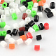 Christmas Snowman Pattern Square DIY Melty Beads Fuse Beads Sets: Fuse Beads DIY-R063-12-4