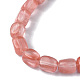 Cherry Quartz Glass Beads Strands G-F743-02D-4