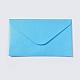 紙封筒  結婚式の招待状の封筒  DIYギフト用封筒  長方形  ディープスカイブルー  99~100x60~61x0.3mm DIY-WH0115-A05-2