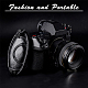 ポリエステル製カメラ ケージ リスト ストラップ  ハンドストラップ  安全なグリップ  ブラック  365x58.5x20mm FIND-WH0038-09-6