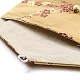 Мешочки для хранения ювелирных изделий из цветочной ткани в китайском стиле AJEW-D065-01C-02-3