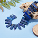 Arricraft 1 rang brins de perles de lapis-lazuli naturel G-AR0005-29-4