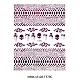 Nail Art Stickers Decals MRMJ-R128-T579C-2