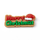 Undurchsichtige Harz-Cabochons des Weihnachtsthemas X-CRES-M013-01-1