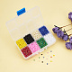 PandaHall Elite 8/0 Round Glass Seed Beads SEED-PH0006-3mm-08-6