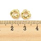 Brass Micro Pave Cubic Zirconia Beads KK-H452-05G-2