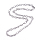 304 Stainless Steel Figaro Chains Necklaces NJEW-G340-06P-2