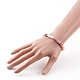 Rainbow Polymer Clay Heishi Beads Stretch Bracelets BJEW-JB05865-05-5