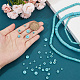 About 410 Pcs 3 Sizes Turquoise Beads G-HY0001-49-3