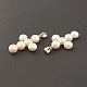 Colgantes de perlas naturales PEAR-T005-04-4