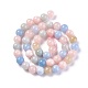 Chapelets de perles de quartz naturel G-G777-C-1-2