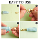 PH PandaHall 10 Sets Acrylic Link Ring Wristlet Keychain Trendy Bracelet Making Kit DIY-PH0009-41-5