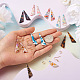 Cheriswelry DIY Triangle Drop Earring Making  Kits DIY-CW0001-31-5