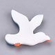 樹脂カボション  鳥  ホワイト  30.5x31x5mm CRES-T005-103-2